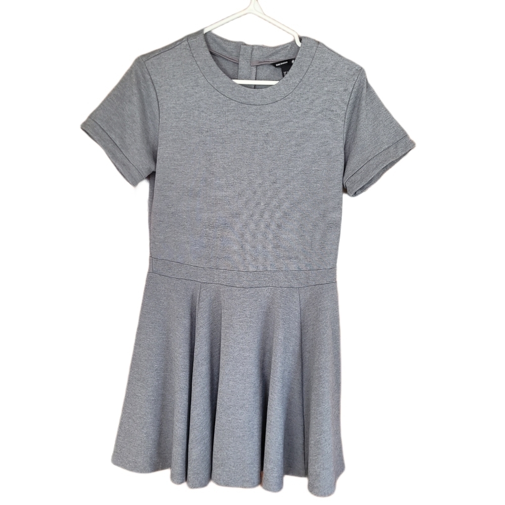 H&M basic grey dress Size S
